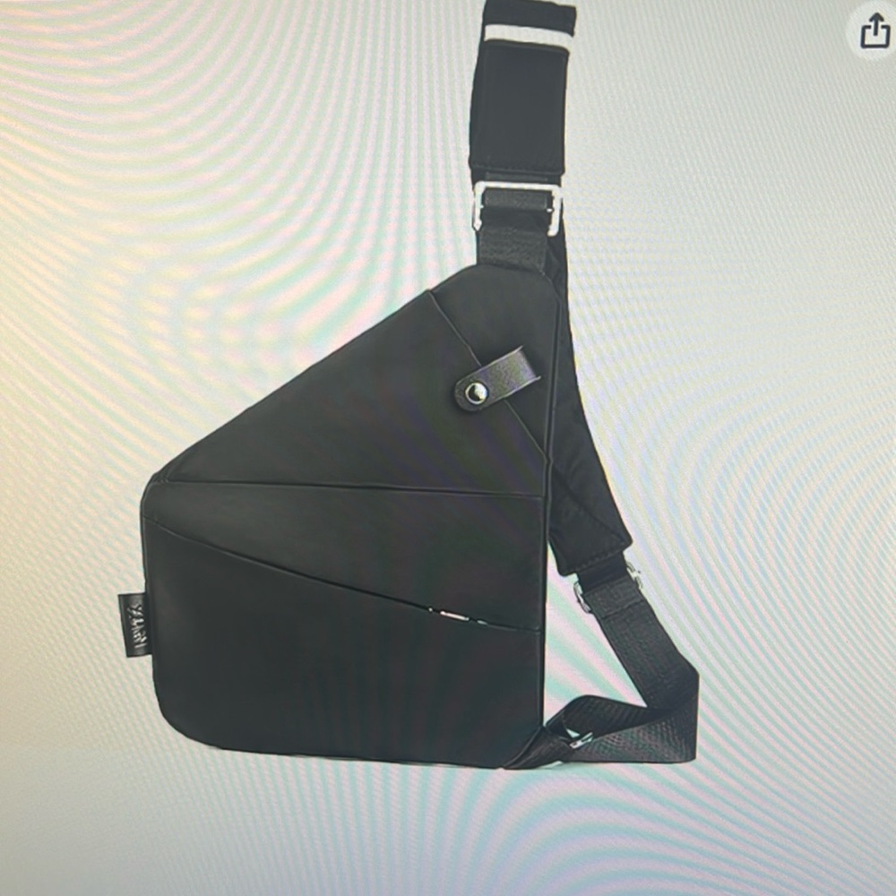 Anti theft travel bag slim sling